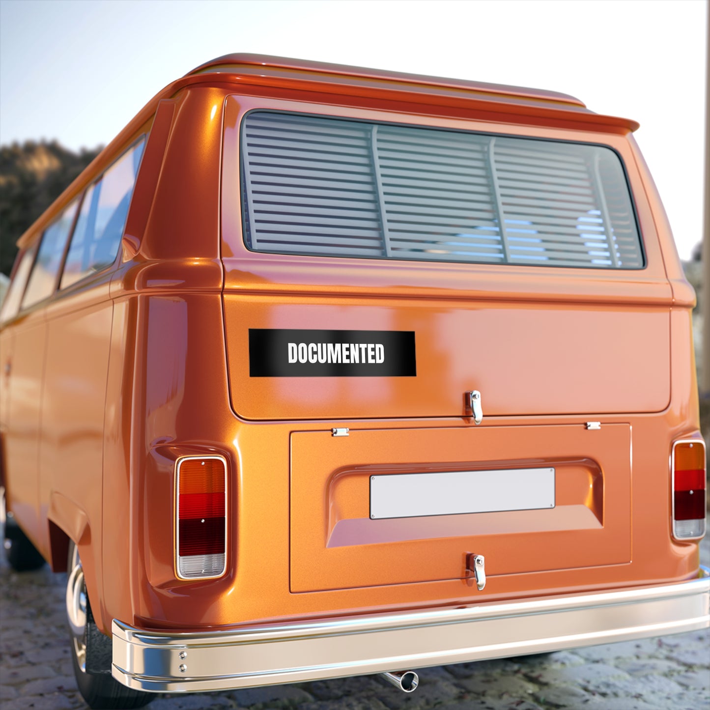 Express your solidarity with this statement bumper sticker.