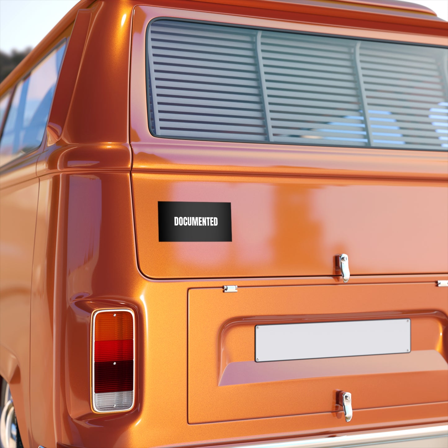 Express your solidarity with this statement bumper sticker.